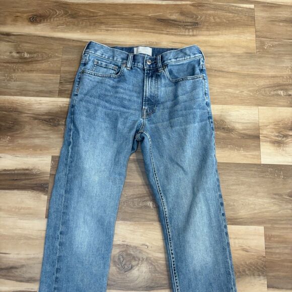 Everlane Jeans Mens 30 x 30 Slim Denim Medium Wash Cotton Stretch - Picture 3 of 10